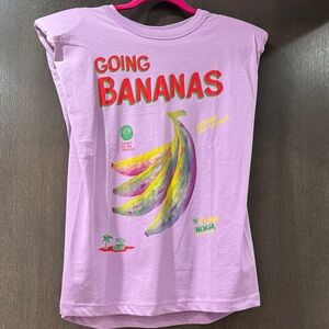 FARM Rio Pink 'Going Bananas' Tee